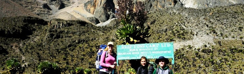 7 Days Mt.Kenya Trekking Chogoria- Point Lenana